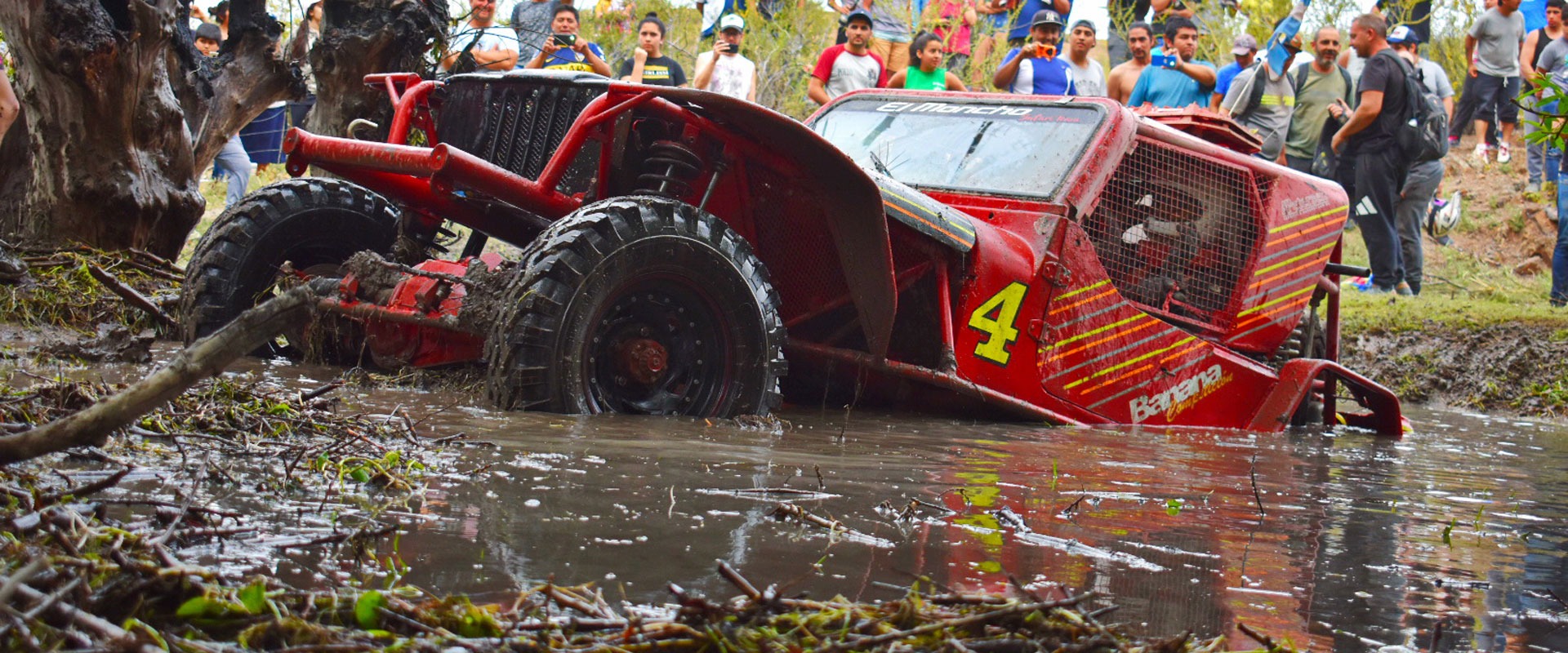 Vehículo de Safari en acción